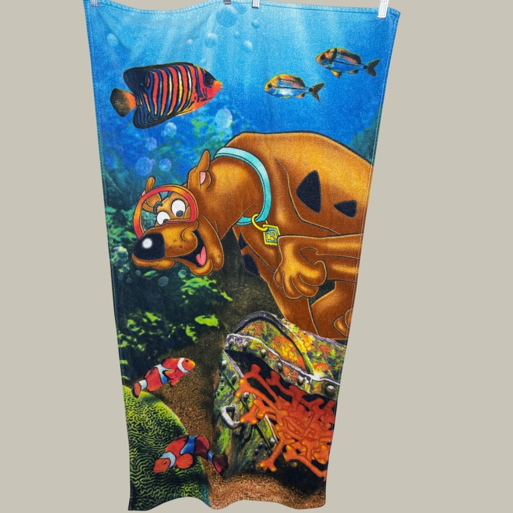 Scooby-Doo Underwater Scuba Treasure Beach Hanna-Barbera 2004 Vintage